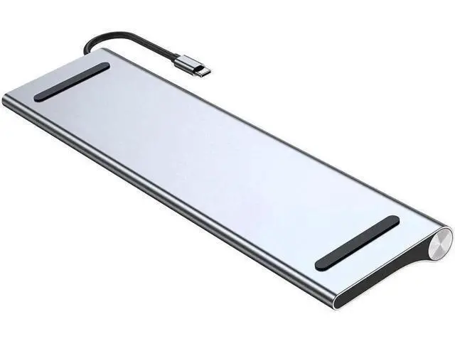 Alt view image 2 of 7 - Type C Laptop Docking Station USB C Dock HDMI-compatible VGA USB Hub Adapter