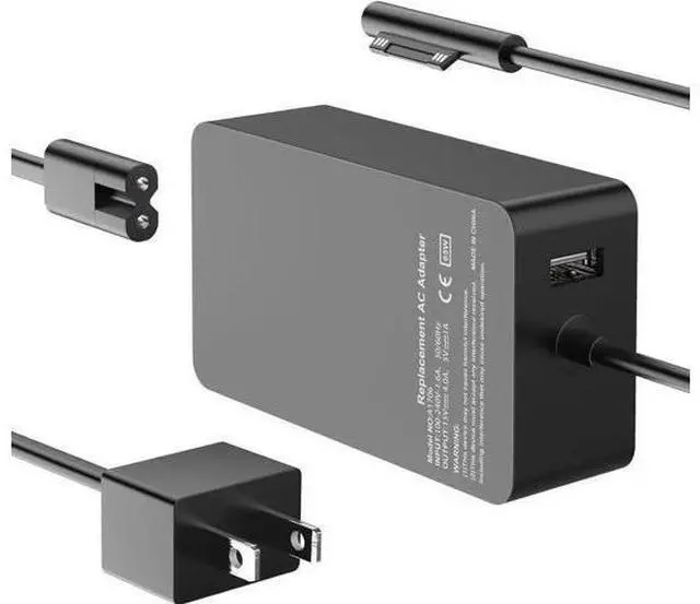 Main image of Surface Pro Charger 65W for Surface Pro 3/4/5/6/7/8/9/X Power Supply Adapter, Compatible for Both Microsoft Surface Book Laptop/TabletWorks with 65W&44W&36W&24W