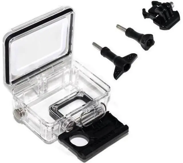 Alt view image 5 of 10 - Housing Case for GoPro Hero 7 Hero 6 Hero 5 Black/ GoPro HERO Waterproof Case Diving Protective Housing Shell 45m with Bracket Accessories for Go Pro Hero 2018 Hero7 Hero6 Hero5 Action Camera