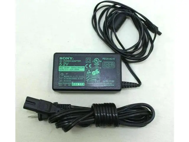 Alt view image 3 of 3 - AC Adapter So-ny PEGA-AC10 Power Supply for Clie PEG-UX40 PEG-UX50 W/P.Cord OEM