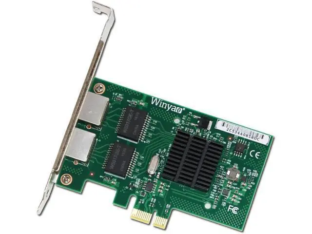 Alt view image 2 of 6 - PC Computer Gigabit Ethernet PCI Express PCI-E Network Controller Card 10/100/1000Mbps RJ45 Lan Adapter Converter ISCSI BCM5709C