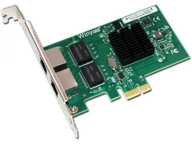 Alt view image 4 of 6 - PC Computer Gigabit Ethernet PCI Express PCI-E Network Controller Card 10/100/1000Mbps RJ45 Lan Adapter Converter ISCSI BCM5709C