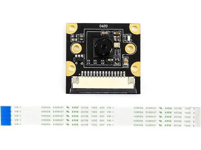 Alt view image 4 of 7 - 8MP IMX219-77 Camera Compatible with NVIDIA Jetson Nano and Raspberry Pi Compute Module 3/3+, 8 Megapixels Camera Module IMX219 Sensor 3280×2464 Resolution 77 Degree Angle of View