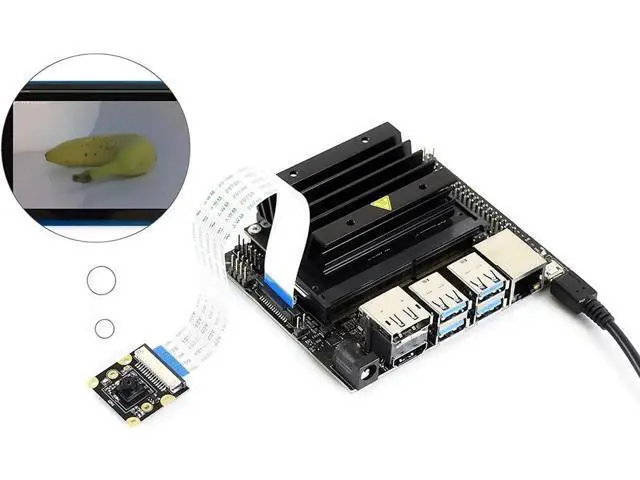 Alt view image 7 of 7 - 8MP IMX219-77 Camera Compatible with NVIDIA Jetson Nano and Raspberry Pi Compute Module 3/3+, 8 Megapixels Camera Module IMX219 Sensor 3280×2464 Resolution 77 Degree Angle of View