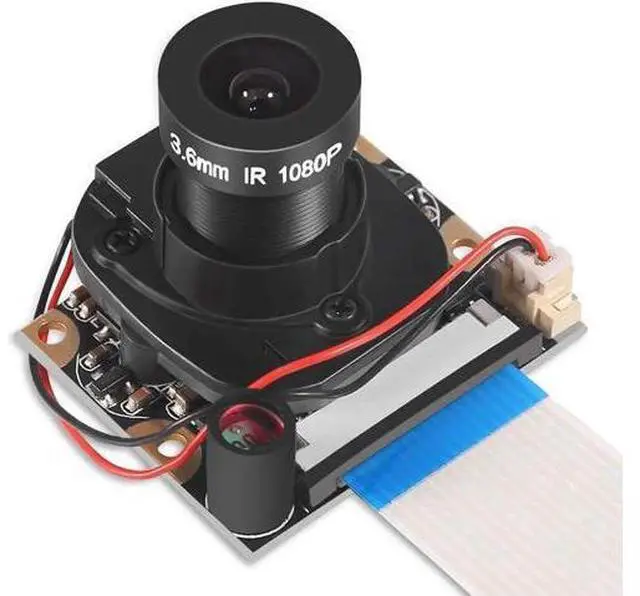 Main image of Werleo for Raspberry Pi Camera Module with Automatic IR-Cut Night Vision Camera Video Module Adjustable Focus 5MP OV5647 Sensor 1080p HD Webcam Camera for Raspberry Pi 2 3 Model B Model B+ A+