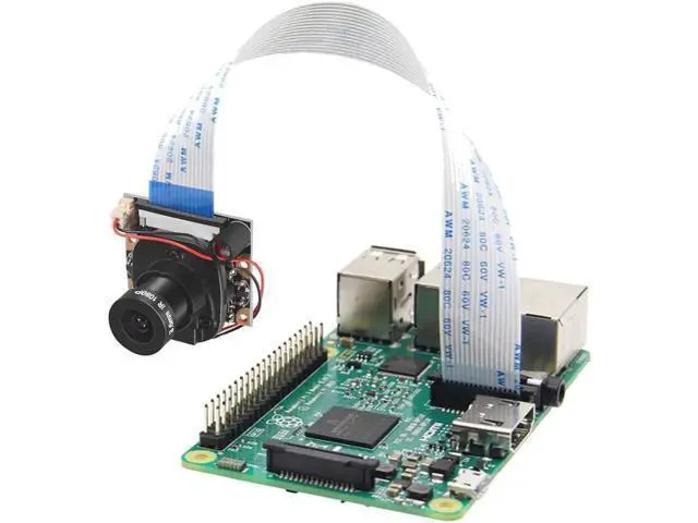 Alt view image 2 of 7 - Werleo for Raspberry Pi Camera Module with Automatic IR-Cut Night Vision Camera Video Module Adjustable Focus 5MP OV5647 Sensor 1080p HD Webcam Camera for Raspberry Pi 2 3 Model B Model B+ A+