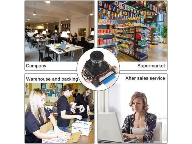 Alt view image 7 of 7 - Werleo for Raspberry Pi Camera Module with Automatic IR-Cut Night Vision Camera Video Module Adjustable Focus 5MP OV5647 Sensor 1080p HD Webcam Camera for Raspberry Pi 2 3 Model B Model B+ A+
