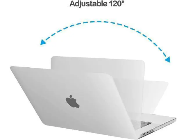 Alt view image 3 of 6 - Case for New 2021 MacBook Pro 16 Inch A2485 M1 Pro Max, Hard Shell Case with Keyboard Cover for Apple Mac Pro 16 with Touch ID