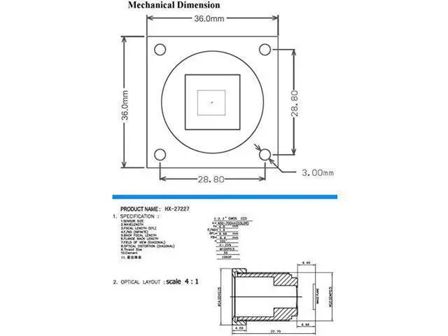 Alt view image 2 of 5 - WERLEO M12 Mount Camera for Raspberry Pi Interchangeable M12x0.5 Lens OV5647 5MP 1080P HD Mini Camera Video Module for Raspberry Pi Model A or B B+ model 2 Raspberry Pi 3 3b+