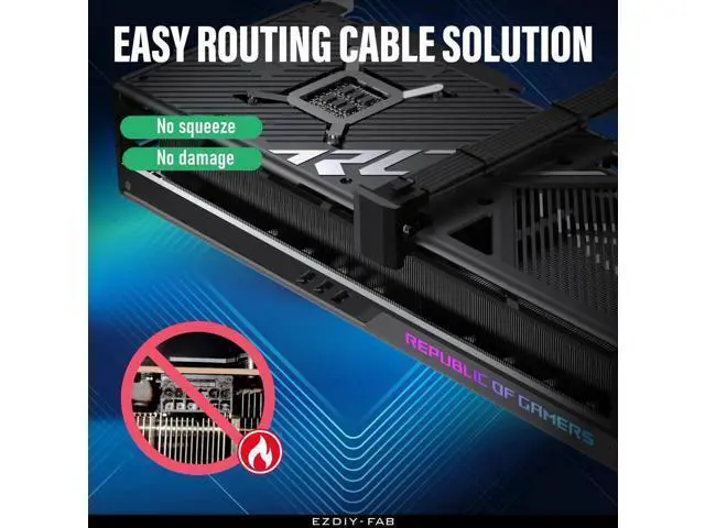Alt view image 2 of 7 - Aomoproing 12VHPWR 12+4 Pin Angle Connector Power Adapter Slim Type for RTX40' Series Graphics Card, Supports 600W Output, Comptatible to RTX4090,4080,4070ti -180 Degrees STD Type- Black