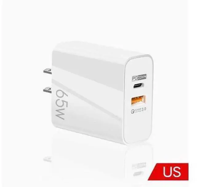 Main image of 65W Gallium nitride Fast Charger Dual port PD computer for Apple iPhone 15/14/ charging head