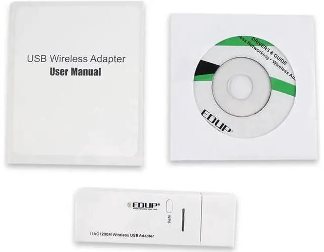 Alt view image 3 of 5 - 1200Mbps Mini 2.4/5Ghz WiFi Receiver Dual Band WiFi Dongle USB Wireless Wi-Fi Adapter USB Network Adapter USB3.0 for PC