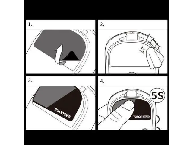 Alt view image 3 of 6 - Universal Dots Glass Mouse Feet Pad Mouse Skates Anti-Slip Mouse Glides Sticker for Gaming Mouse