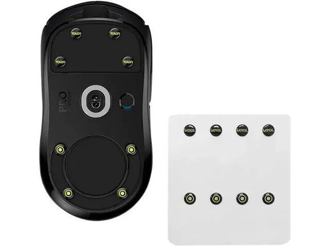 Alt view image 5 of 6 - Universal Dots Glass Mouse Feet Pad Mouse Skates Anti-Slip Mouse Glides Sticker for Gaming Mouse