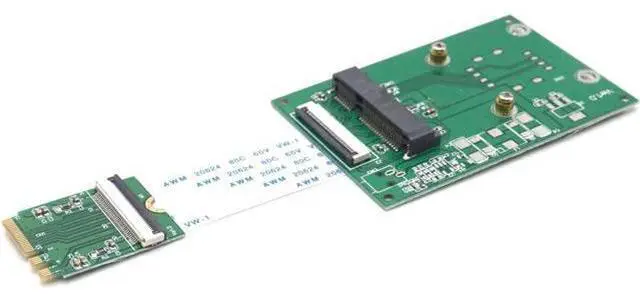 Main image of M.2 to Mini pcie wireless network card Extension adapter A E key NGFF to Mini pci-e slot