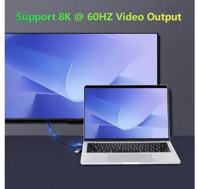 Alt view image 6 of 7 - Aomoproing USB2.0 A to USB C 3.2 Type C 20Gbps Male to Male Detachable 1m 3.3ft Cable Data Extension 10Gbps 240W Fast Charge 8K Ultra HD Video Data Connection Power Line
