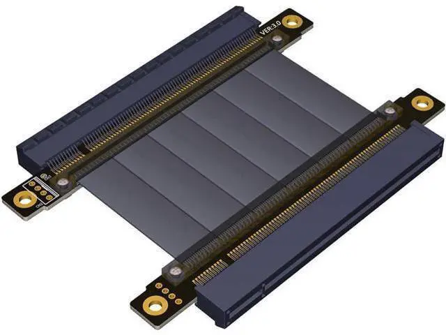Main image of Computer Cables Riser PCI-E 16X PCI Express Extension Cable PCIE 16X Female to 16X Female Slots Extender Flexible Cable