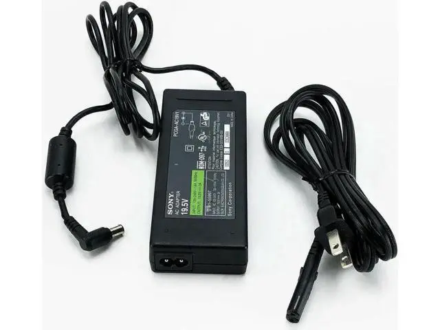 Alt view image 3 of 4 - OEM So-ny PCGA-AC19V1 AC Adapter 60W Power Charger For Vaio Laptop W/P.Cord