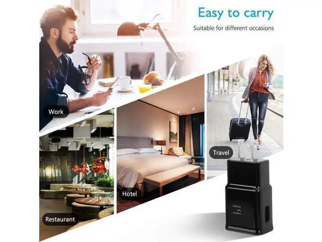 Alt view image 4 of 7 - Adaptive Fast Charging Block USB Wall Charger Plug Travel Adapter Android Phone Charger for Samsung Galaxy S24/S23/S22/S22 Ultra/S21/S20/S10/S9/S8/S7/Edge/Note 10 9 8 Quick Charger,Cell Phone Charger