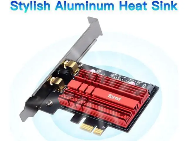 Alt view image 6 of 6 - 3000Mbps Wifi 6 Intel AX200 PCIe Wireless Wifi Network Adapter Wi-Fi Card 2.4G/5Ghz 802.11ac/ax Bluetooth 5.1 For PC Desktop