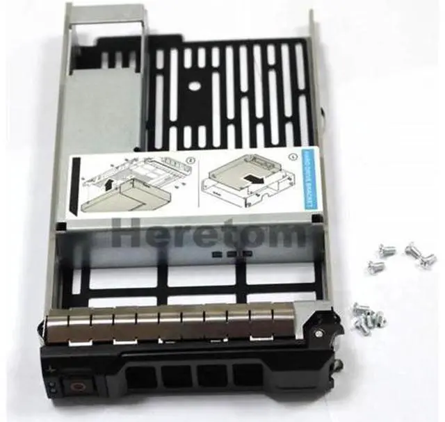 Alt view image 4 of 6 - Aomoproing 2.5" to 3.5" Hard Drive Adapter for PowerEdge T330 T430 T630 T410 T310 R310 3.5INCH HDD Tray Caddy Bracket