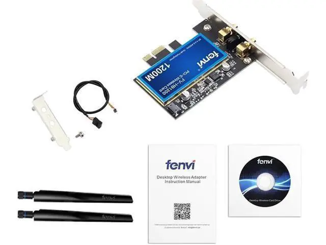 Alt view image 6 of 7 - Desktop Dual Band 802.11ac BCM94360CS2 Wireless-AC WiFi Bluetooth 4.0 PCI-E Adapter For