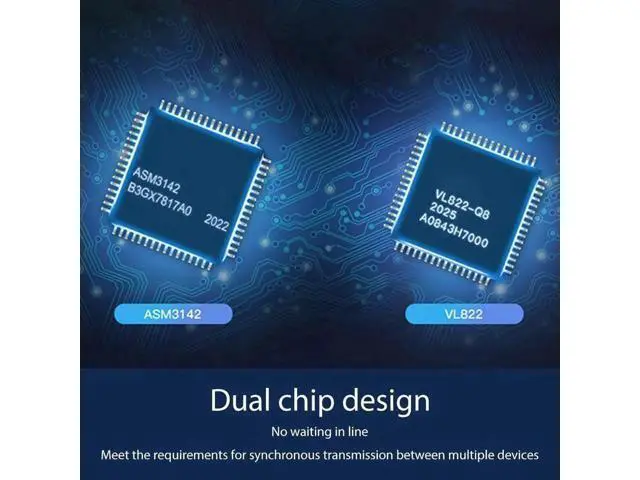 Alt view image 6 of 7 - 10gbps USB 3.2 Gen2 PCIE4x Card Hub USB PCI Express Board 3*USB A Port+2*Type-C Port/USB3.2 GEN2 PCI-E Expansion Card Adapter