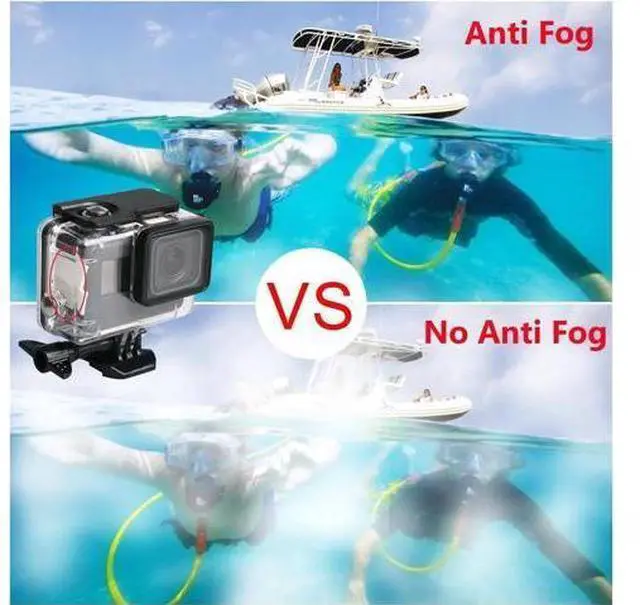 Alt view image 3 of 14 - Waterproof Housing Case Filter Kit for GoPro Hero 7 Black 2018 6 5 Waterproof Case Diving Protective Housing Case + 3Pack Dive Filters + Anti-Fog Insert+Bracket Accessories for Go Pro Hero7 Black