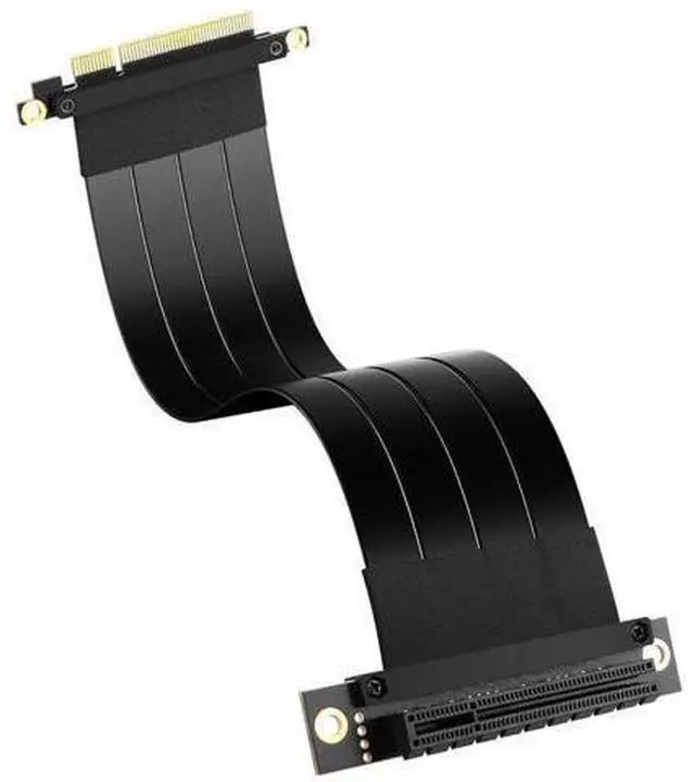 Main image of Aomoproing PCIe 3.0 X8 Extension Cable PCI-E 8X Male to Female Riser Cable 25CM (90 Degree Female)
