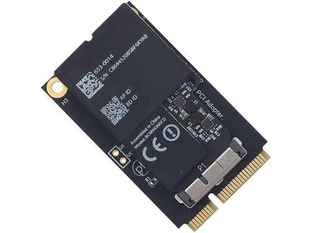 Alt view image 5 of 5 - Wireless For Broadcom Bcm94360cd WiFi Card 1750Mbps + Bluetooth 4.0 Dual Band 802.11a/b/g/n/ac With Adapter For iMac 2013