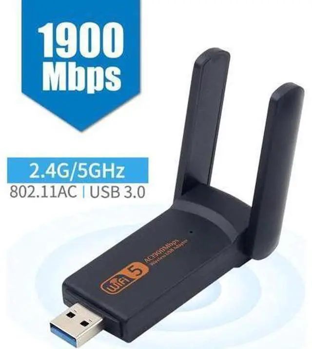 Main image of Wifi Adapter Dual Band 1900M Wi-Fi USB 3.0 Wireless Dongle Antenna LAN Ethernet 5G 2.4Ghz Network Card AP Receiver