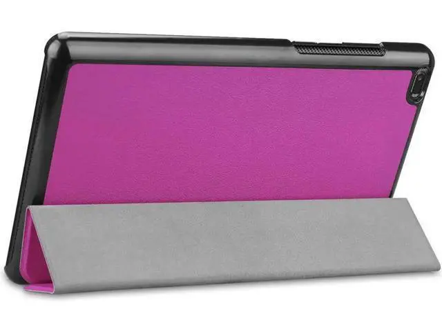 Alt view image 5 of 6 - Protective Case for Lenovo Tab E8 TB-8304F Slim Lightweight Smart Stand Cover Case for Lenovo Tablet 2018 Tab E 8 8 Inch Display Purple