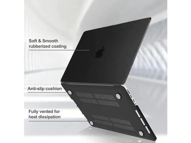 Alt view image 7 of 7 - MacBook Pro 14 inch Case 2023 2022 2021 Release M2 A2779 A2442 M1 Pro/Max Chip with Touch ID, Hard Case Shell Cover and Keyboard Skin Cover