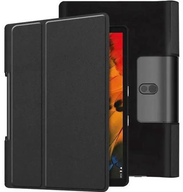 Main image of Case for Yoga Smart Tab YT-X705F, Lightweight Fold Stand Microfiber Lining Case Cover for Lenovo Yoga Smart Tab 10.1 Inches