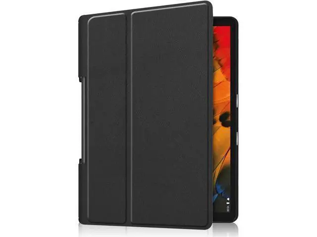 Alt view image 4 of 7 - Case for Yoga Smart Tab YT-X705F, Lightweight Fold Stand Microfiber Lining Case Cover for Lenovo Yoga Smart Tab 10.1 Inches