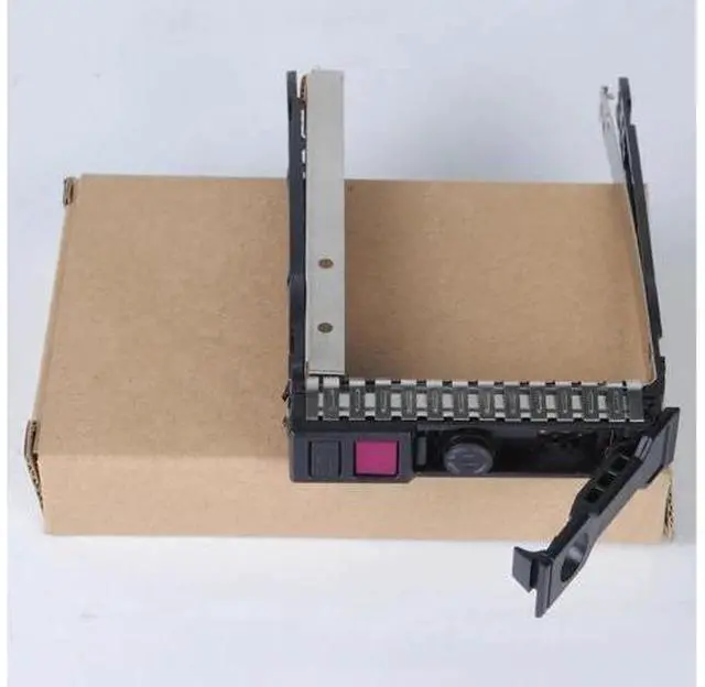 Alt view image 2 of 7 - Aomoproing 2.5" 727695-001 SAS/SATA/NVMe/SSD Drive Tray Caddy for HP Proliant Gen10 Servers