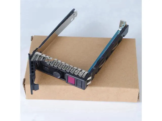 Alt view image 4 of 7 - Aomoproing 2.5" 727695-001 SAS/SATA/NVMe/SSD Drive Tray Caddy for HP Proliant Gen10 Servers