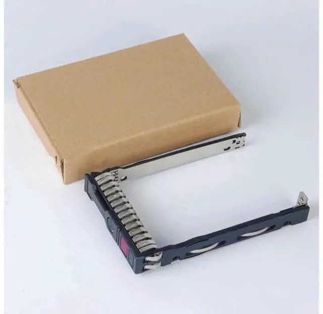 Alt view image 5 of 7 - Aomoproing 2.5" 727695-001 SAS/SATA/NVMe/SSD Drive Tray Caddy for HP Proliant Gen10 Servers