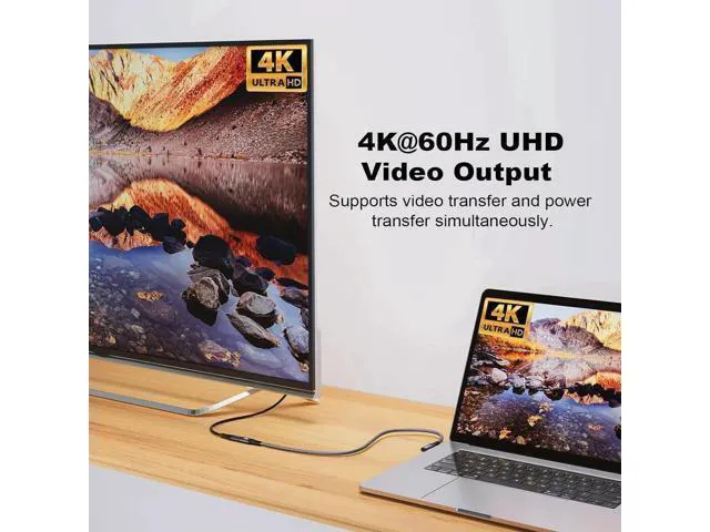 Alt view image 2 of 7 - Aomoproing Long USB C 3.2 Cble Gen-2 240W Charging Extension 3m 10ft 90' Elbow Thunderbolt 3 Male to Female Data Transfer 20Gbps 48V/5A Type-C Video 4K Compatible with MacBook M1/M2/M3