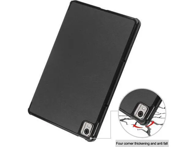 Alt view image 2 of 7 - Case for Nokia T21 Case 10.4 Inch 2022, Trifold Slim Smart Stand Cover Hard Shell for Nokia T21 10.4" Tablet 2022 Release with Universal Stylus Pen