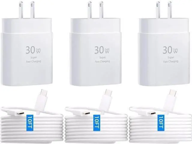 Main image of iPhone 15 Pro Max Charger 30W USB C iPhone 15 Charger Block Fast Charging with 10FT Long Type C Cord Cable for iPhone 15/15 Pro/15 Pro Max/15 Plus, iPad Pro/Mini/Air, Samsung S24/S23/ Ultra-3 Pack