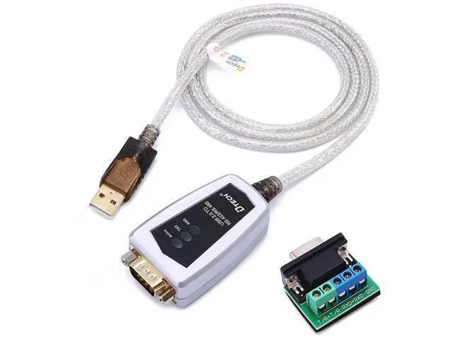 Alt view image 4 of 7 - Aomoproing USB to RS422 RS485 Serial Port Adapter Cable with FTDI Chipset 5 Position Terminal Board for Windows 11 10 8 7 XP Mac (4 Feet)