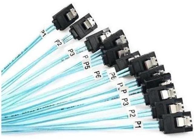 Main image of Aomoproing High Speed 6Gbps 6pcs Set Sata 6 SATA Cable SAS Cable for Server 1M