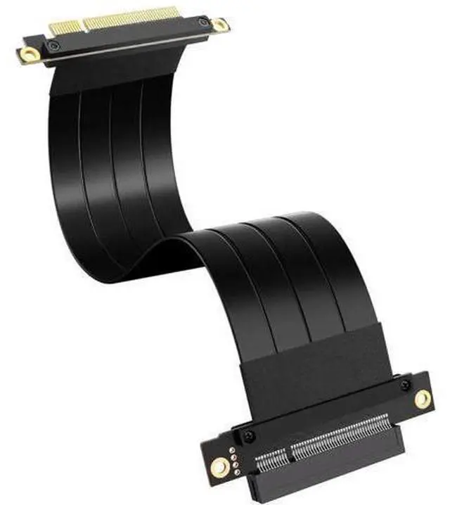 Main image of Aomoproing PCIe 3.0 X8 Extension Cable PCI-E 8X Male to Female Riser Cable 25CM (90 Degree Male)