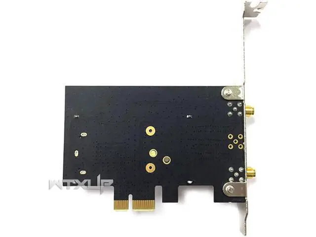 Alt view image 3 of 5 - 802.11AC Dual Band network card Broadcom BCM94360 867Mbps PCI Express DESKTOP WIFI Adapter Bluetooth BT 4.0 for Mac/Hackintosh