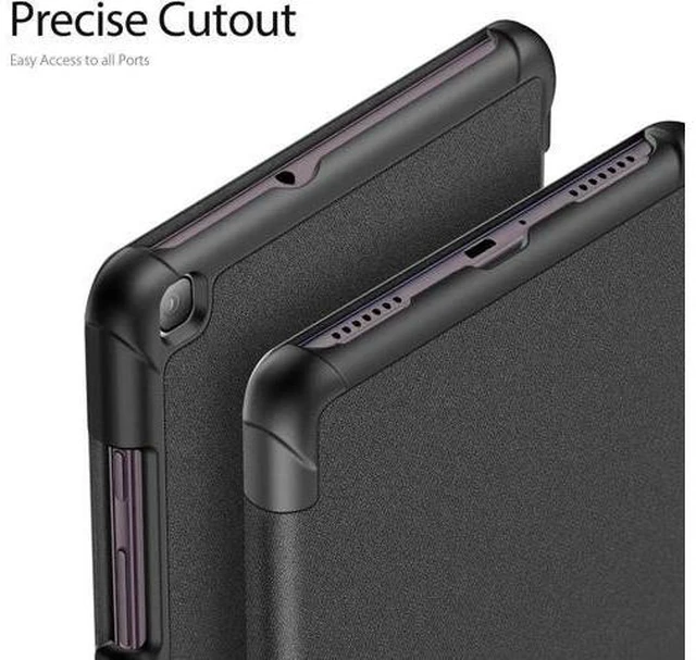 Alt view image 3 of 7 - Case for Samsung Galaxy Tab A 8.4 2020 SM-T307 Verizon/T-Mobile/Sprint PU Leather Slim Folio Cover with Trifold Stand for Galaxy Tab A 8.4 Inch 2020