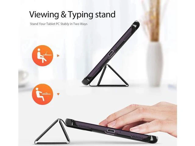 Alt view image 5 of 7 - Case for Samsung Galaxy Tab A 8.4 2020 SM-T307 Verizon/T-Mobile/Sprint PU Leather Slim Folio Cover with Trifold Stand for Galaxy Tab A 8.4 Inch 2020