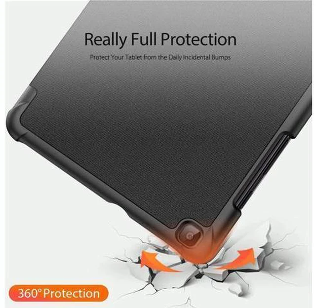 Alt view image 7 of 7 - Case for Samsung Galaxy Tab A 8.4 2020 SM-T307 Verizon/T-Mobile/Sprint PU Leather Slim Folio Cover with Trifold Stand for Galaxy Tab A 8.4 Inch 2020