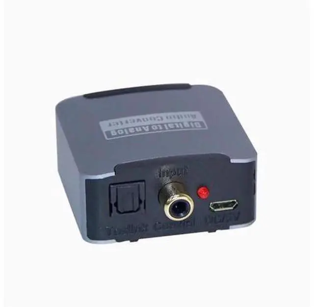 Main image of The digital coaxial audio converter fiber optic is suitable for converting the output audio cable Spdif of Xiaomi TV to analog AUX