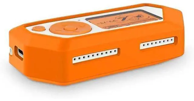 Alt view image 4 of 7 - Protective Case Cover Case for Flipper Zero Soft Silicone Accessories - Fluorescent Orange Skin Glow in Dark